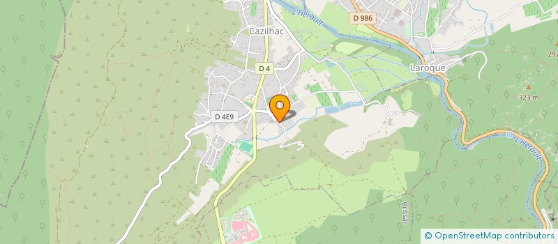 localisation de l'entreprise MONSIEUR LUCAS DUPY  CAZILHAC