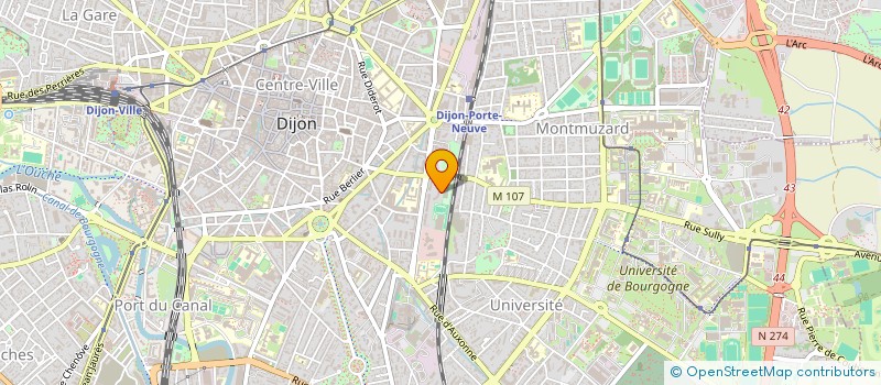 localisation de l'entreprise MONSIEUR LUCAS DUROVRAY à DIJON