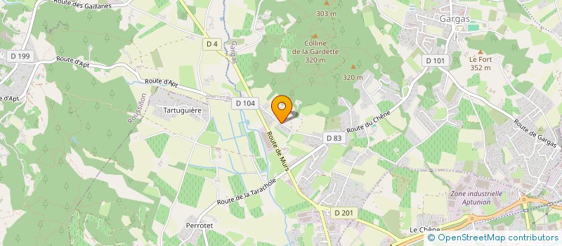 localisation de l'entreprise MONSIEUR LUCAS ESPANA  GARGAS