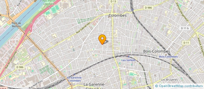 localisation de l'entreprise MONSIEUR LUCAS ESPERANDIEU à COLOMBES