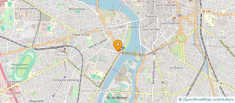 localisation de l'entreprise MONSIEUR LUCAS ESPEUT  TOULOUSE