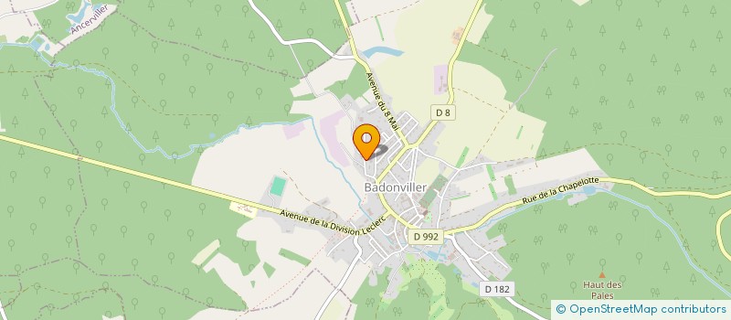 localisation de l'entreprise MONSIEUR LUCAS ESPOSITO  VAL DE BRIEY