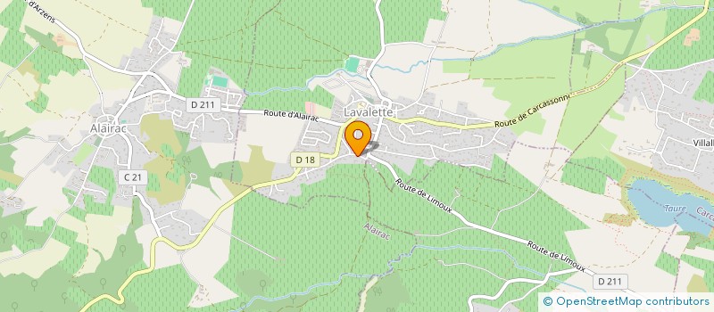 localisation de l'entreprise MONSIEUR LUCAS ESQUIROL  LAVALETTE