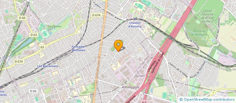 localisation de l'entreprise MONSIEUR LUCAS EVARISTO DE CASTRO à ANTONY