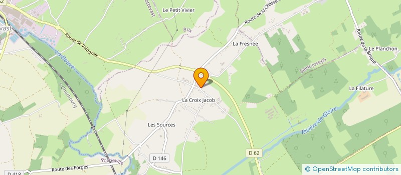 localisation de l'entreprise MONSIEUR LUCAS FARIBAUD  NEGREVILLE