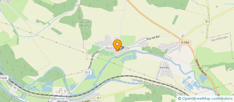 localisation de l'entreprise MONSIEUR LUCAS FARINET à VAL-D'ORNAIN