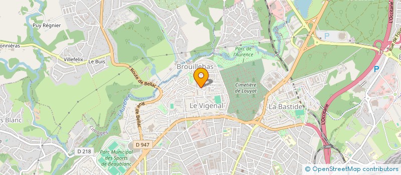 localisation de l'entreprise MONSIEUR LUCAS FAUCHER à LIMOGES