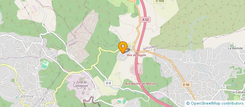 localisation de l'entreprise MONSIEUR LUCAS FERCHAL  PEYPIN