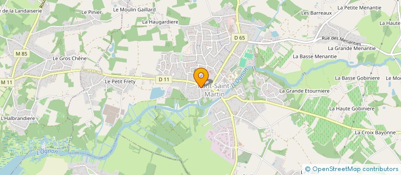 localisation de l'entreprise MONSIEUR LUCAS FERNANDEZ  PONT-SAINT-MARTIN