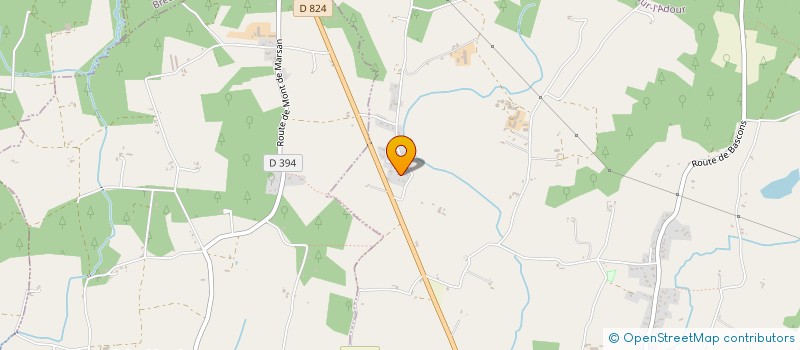 localisation de l'entreprise MONSIEUR LUCAS FERREIRA DE BRITO  GRENADE-SUR-L'ADOUR