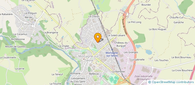 localisation de l'entreprise MONSIEUR LUCAS FERRET à MORTAGNE-SUR-SEVRE