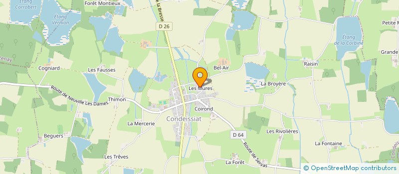 localisation de l'entreprise MONSIEUR LUCAS FERRIER  CHATILLON-SUR-CHALARONNE