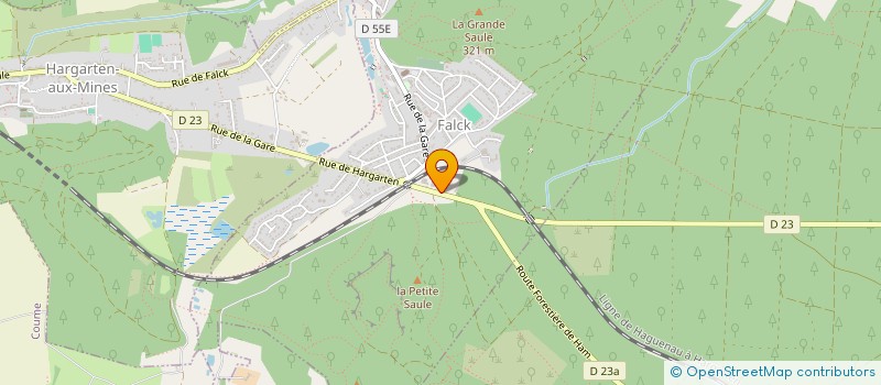 localisation de l'entreprise MONSIEUR LUCAS FIORETTO  FALCK