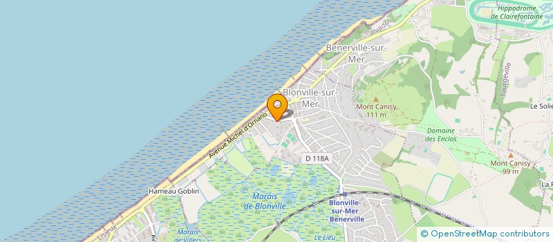 localisation de l'entreprise MONSIEUR LUCAS FLORIO  BLONVILLE-SUR-MER