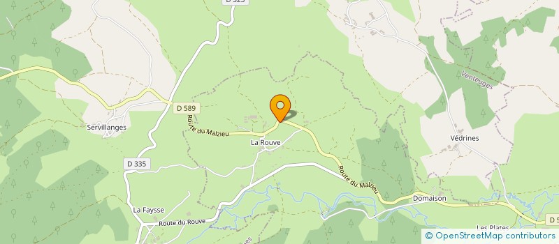 localisation de l'entreprise MONSIEUR LUCAS FONTANIER à SAUGUES