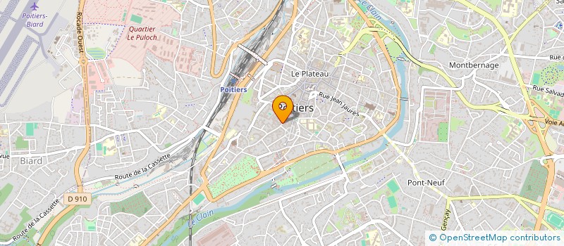 localisation de l'entreprise MONSIEUR LUCAS FORLACROIX à POITIERS