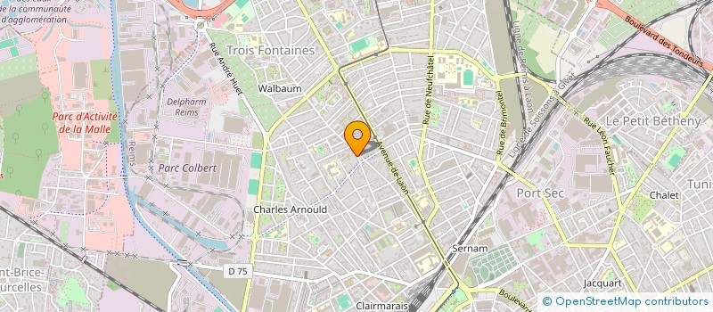 localisation de l'entreprise MONSIEUR LUCAS FOURNIER  REIMS