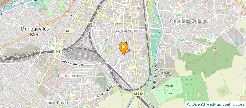 localisation de l'entreprise MONSIEUR LUCAS FOURNIER  METZ