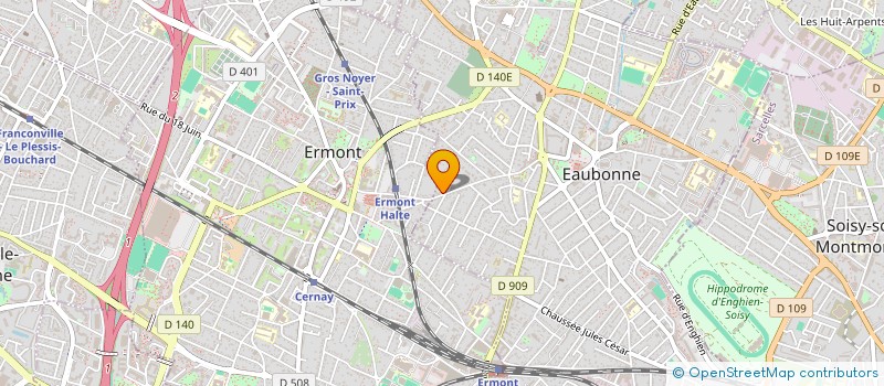 localisation de l'entreprise MONSIEUR LUCAS FRANCO MARTINEZ à EAUBONNE