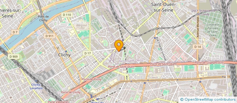 localisation de l'entreprise MONSIEUR LUCAS FRANZI à SAINT-OUEN-SUR-SEINE