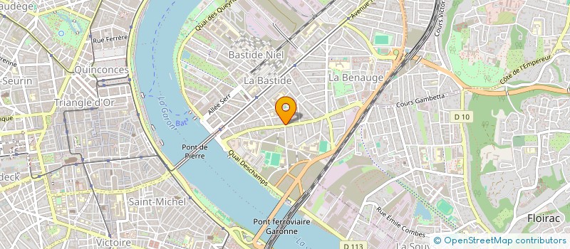 localisation de l'entreprise MONSIEUR LUCAS FROIDEFOND  BORDEAUX