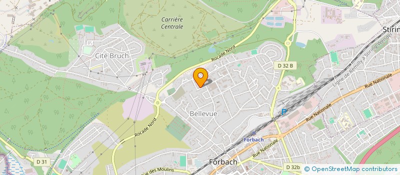 localisation de l'entreprise MONSIEUR LUCAS FUNFFROCK  FORBACH