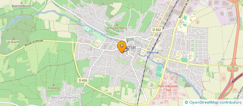 localisation de l'entreprise MONSIEUR LUCAS FURST  OBERNAI