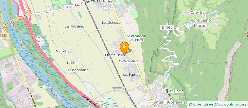 localisation de l'entreprise MONSIEUR LUCAS GABRIELE  VOREPPE