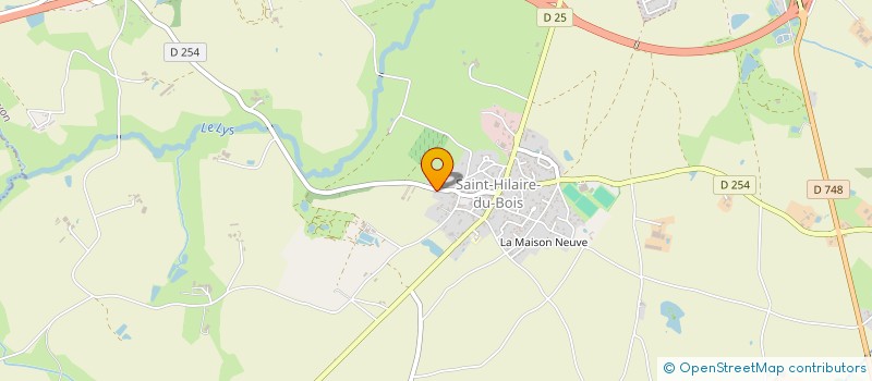 localisation de l'entreprise MONSIEUR LUCAS GALICHET à LYS-HAUT-LAYON