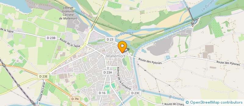 localisation de l'entreprise MONSIEUR LUCAS GARCIA  CHARLEVAL