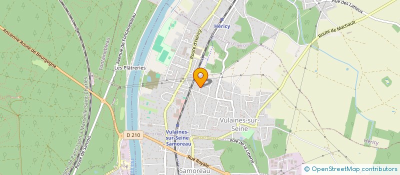 localisation de l'entreprise MONSIEUR LUCAS GARCIA  VULAINES-SUR-SEINE