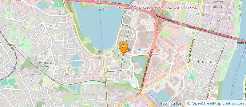 localisation de l'entreprise MONSIEUR LUCAS GARREAU  BORDEAUX