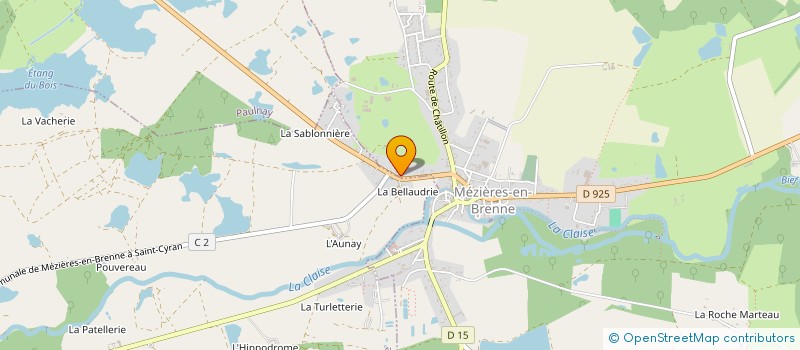 localisation de l'entreprise MONSIEUR LUCAS GASPARD à MEZIERES-EN-BRENNE