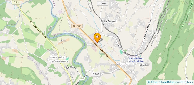 localisation de l'entreprise MONSIEUR LUCAS GAUTHIER  SAINT-BERON