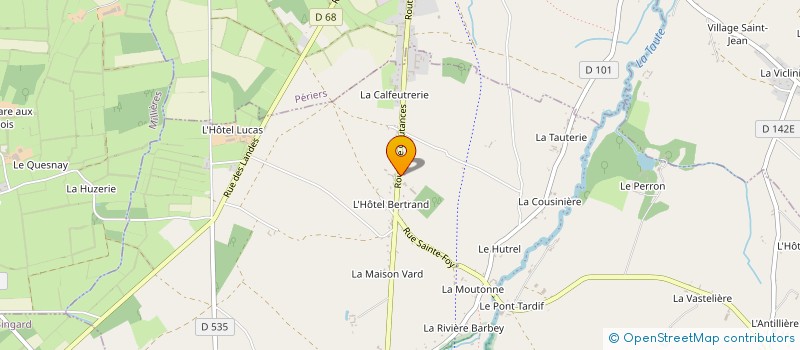 localisation de l'entreprise MONSIEUR LUCAS GAZANCON  SAINT-SAUVEUR-VILLAGES