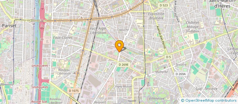 localisation de l'entreprise MONSIEUR LUCAS GAZIO à GRENOBLE