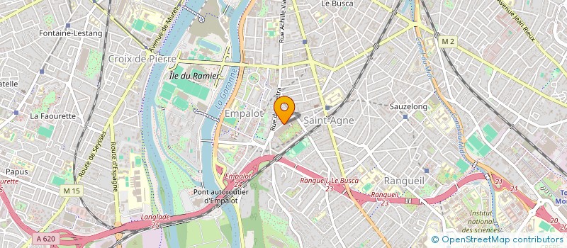 localisation de l'entreprise MONSIEUR LUCAS GENTILLET à TOULOUSE