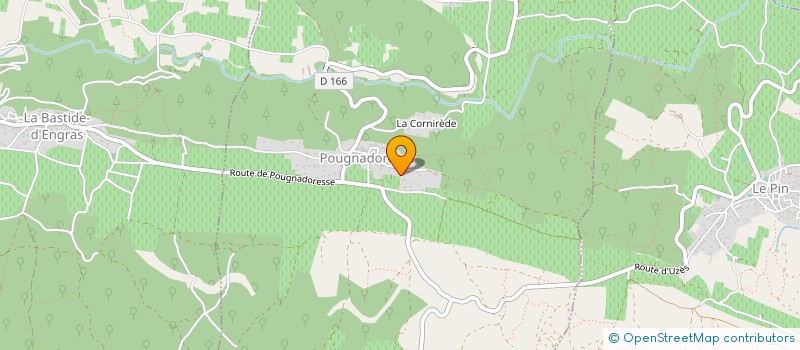 localisation de l'entreprise MONSIEUR LUCAS GERONDEAU  POUGNADORESSE