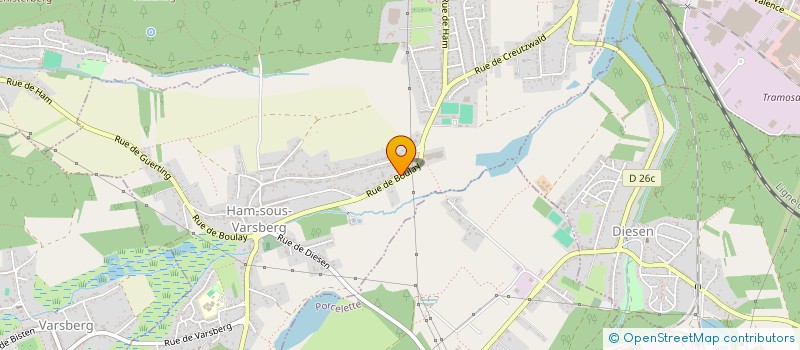 localisation de l'entreprise MONSIEUR LUCAS GIANFURCARO  HAM SOUS VARSBERG