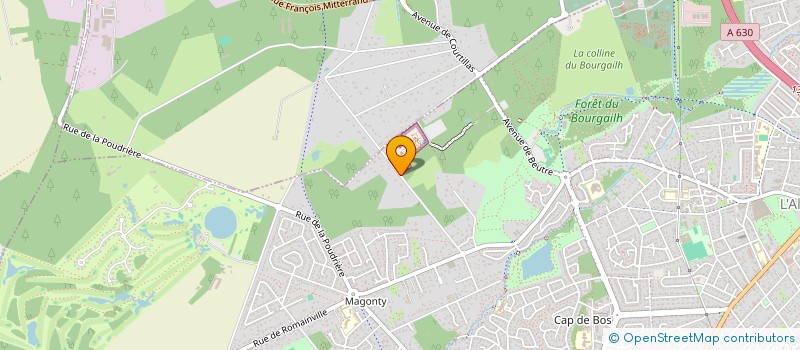 localisation de l'entreprise MONSIEUR LUCAS GIL  PESSAC