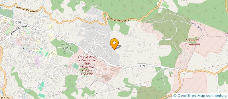 localisation de l'entreprise MONSIEUR LUCAS GILBERT à DRAGUIGNAN