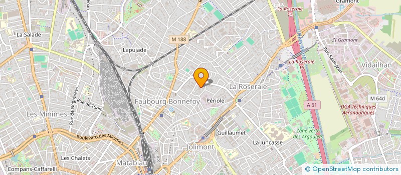 localisation de l'entreprise MONSIEUR LUCAS GILET à TOULOUSE