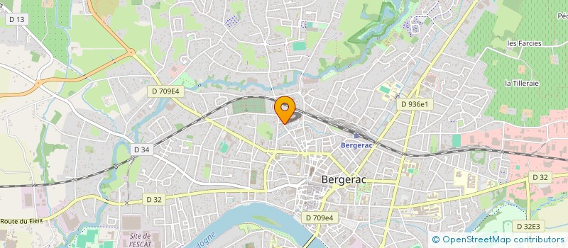 localisation de l'entreprise MONSIEUR LUCAS GINESTET  BERGERAC