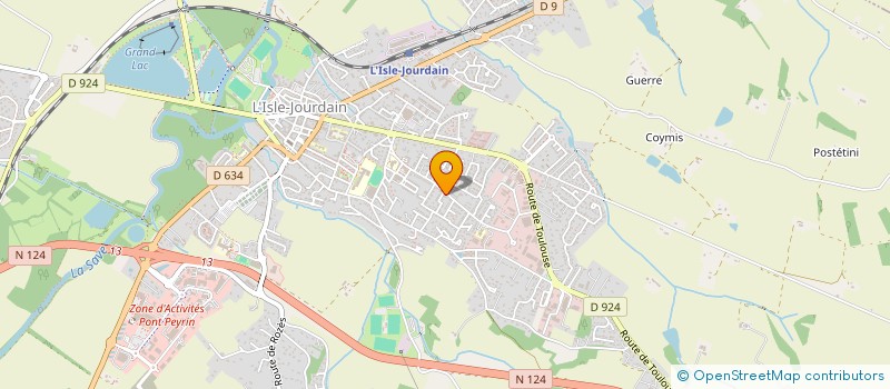 localisation de l'entreprise MONSIEUR LUCAS GIOVANNETTI  CADOURS