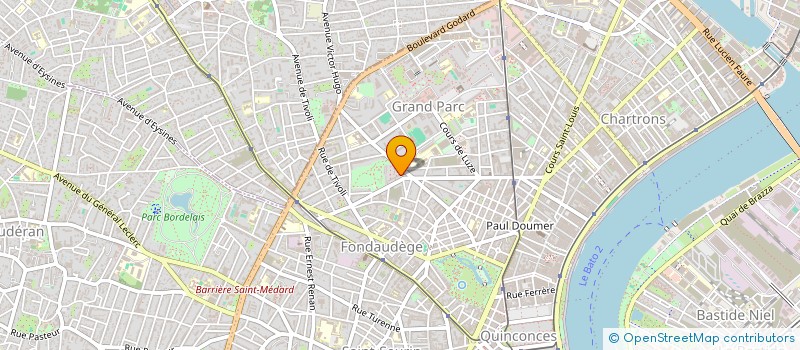 localisation de l'entreprise MONSIEUR LUCAS GIRY  BORDEAUX