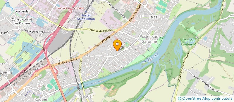 localisation de l'entreprise MONSIEUR LUCAS GIUSEPPIN à PORTET-SUR-GARONNE