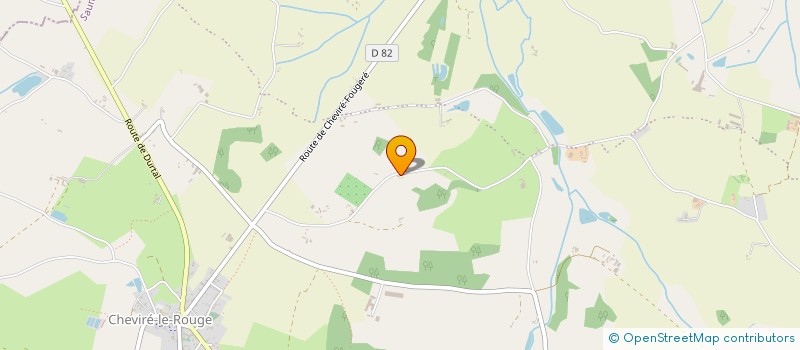 localisation de l'entreprise MONSIEUR LUCAS GODEBOUT  BAUGE-EN-ANJOU