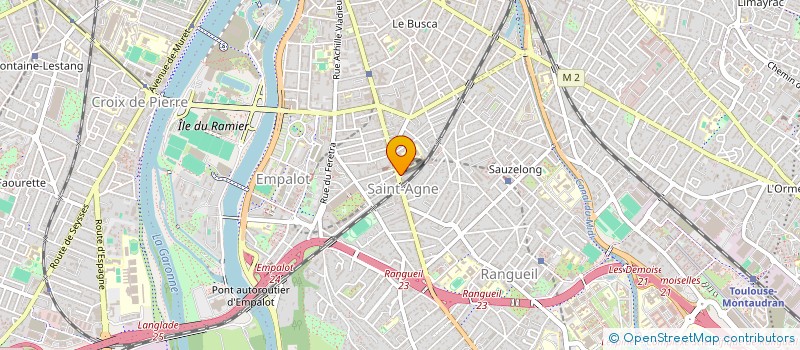 localisation de l'entreprise MONSIEUR LUCAS GODIN  TOULOUSE