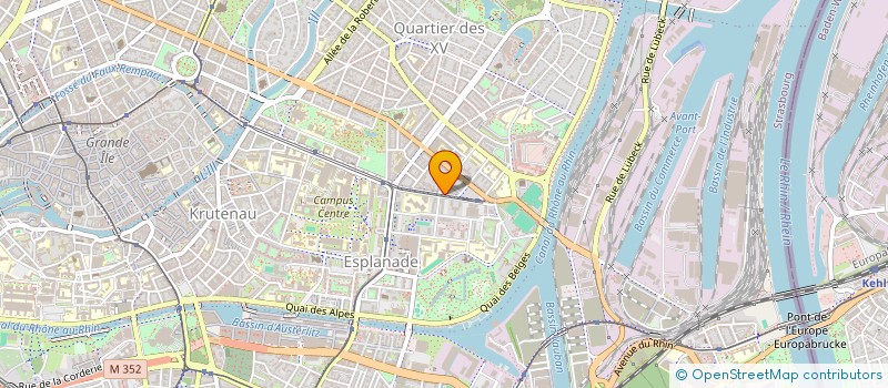 localisation de l'entreprise MONSIEUR LUCAS GOEHNER-DAVID  STRASBOURG