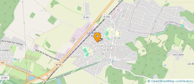 localisation de l'entreprise MONSIEUR LUCAS GOMES TIERES  LES ESSARTS-LE-ROI